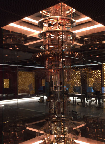 The quantum computer prop from Devs