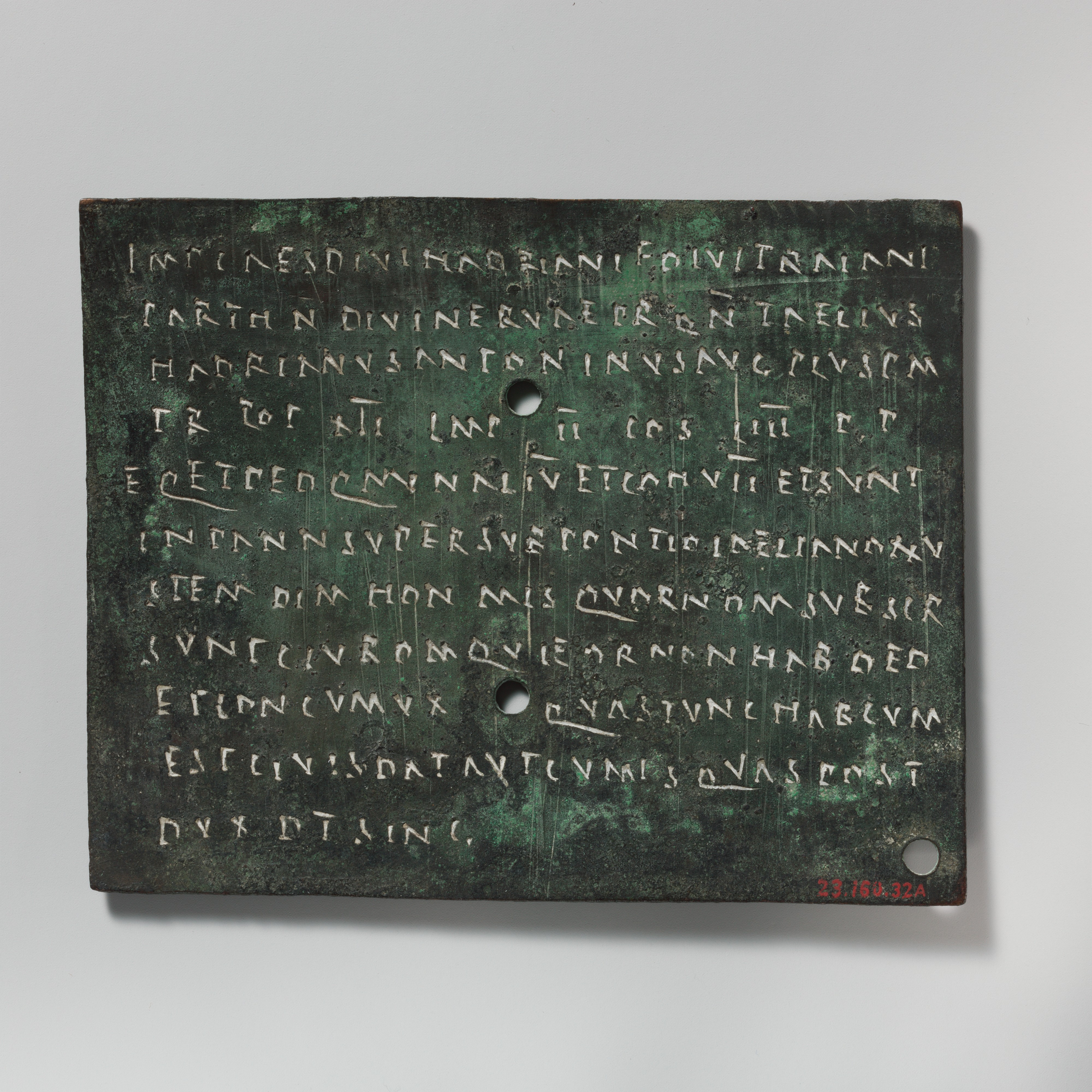 An example of a Roman military diploma, photo credit to the Metropolitan Museum of Art