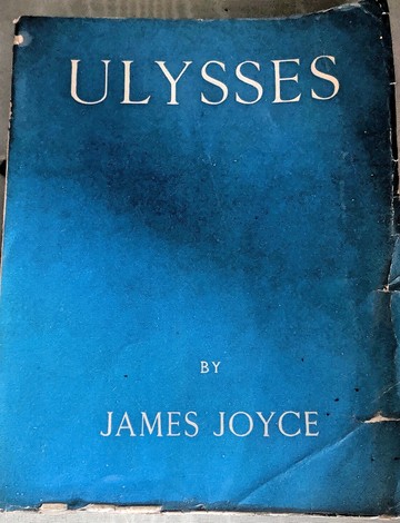 First edition cover of Ulysses by James Joyce